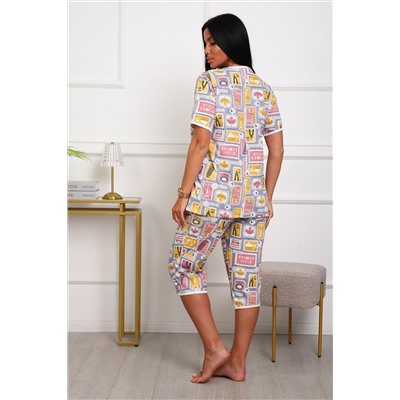 Пижама с бриджами 1096 НАТАЛИ, 1220372