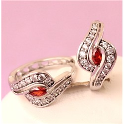 Серьги родий Н01-9203