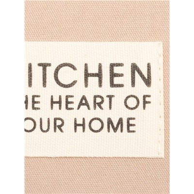 Набор салфеток «Этель» Kitchen, 30×40 см - 2 шт., 100% хлопок, саржа 220 г/м², бежевый