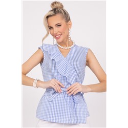 Блузка Ласка (голубой)