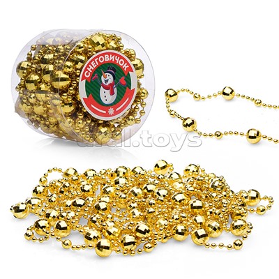 Новогоднее украшение "Бусы" 5м, в банке