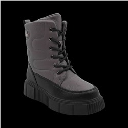 Сапоги на меху 3100В-4 серые