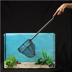 Сачок аквариумный, 20×20 см, телескопический, длина до 100 см