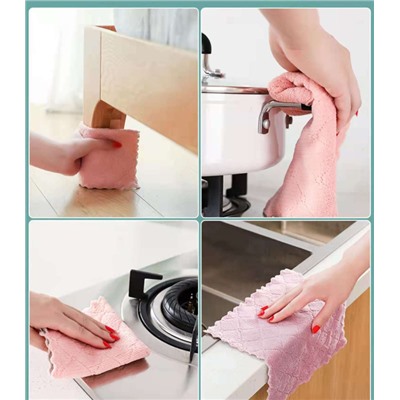 Набор салфеток из микрофибры (10 шт.), 23 х 11 см