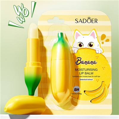 Бальзам для губ "Банан" Sadoer, 3.6 гр.