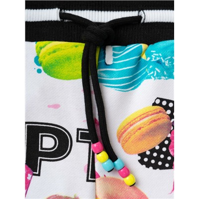 Комплект трикотажный для девочек: толстовка, брюки