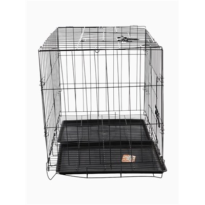 УЦЕНКА Клетка для собак 70×50×60 см, чёрная