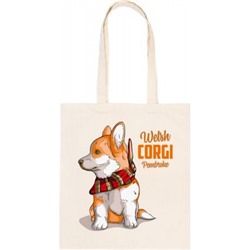 Раскраска на сумке 40х35 см "Шотландский корги" RWCB-008 ФРЕЯ