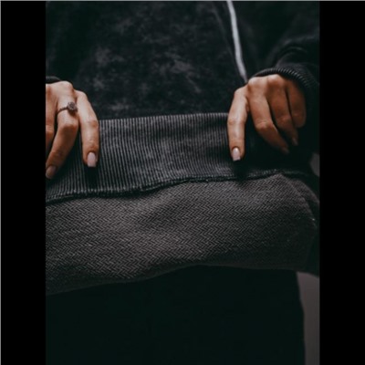 Худи женское Ваниль (Серый варёнка)