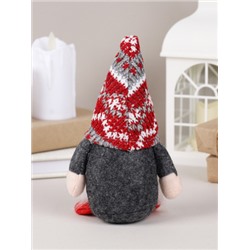 Новогоднее украшение Гном 20 см / NA116 /уп 50/