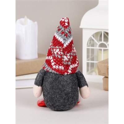 Новогоднее украшение Гном 20 см / NA116 /уп 50/
