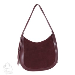 Сумка женская кожаная 7230BDAA wine red Baidou