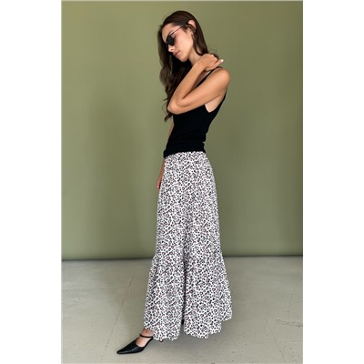 Юбка  NATURE098/01/Белый, розовый