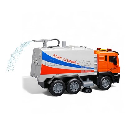 Машина "Водовоз" 1:10 (свет, звук) в коробке