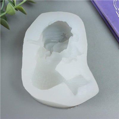 Молд силиконовый «Спящая русалочка» 8.5×7.2×4 см