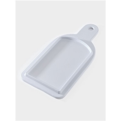 Доска разделочная «Белый Восток», 34.5×16.7×1.7 см, меламин, сервировочная, белая