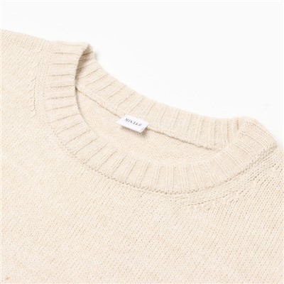Джемпер женский MINAKU: Knitwear collection, бежевый, размер 50-52