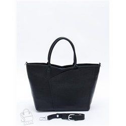 Сумка женская кожаная 1059C black Polina&Eiterou