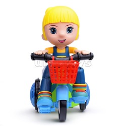 Мотоцикл "Мотя" на батарейках, в коробке