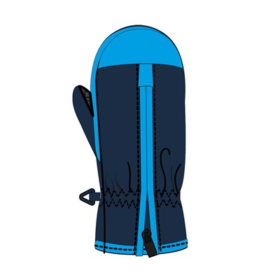 Варежки текстильные для мальчиков