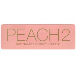 BYS, «Персик-2», палетка теней для век, 12 г
