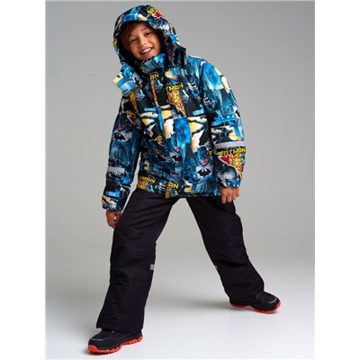 Куртка текстильная с полиуретановым покрытием для мальчиков