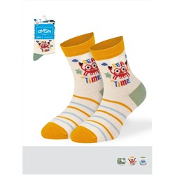 Omsa Носки OMSA kids   Calzino 21P72 с ажурным переплетением сетка (Кит, Краб, Чайка)