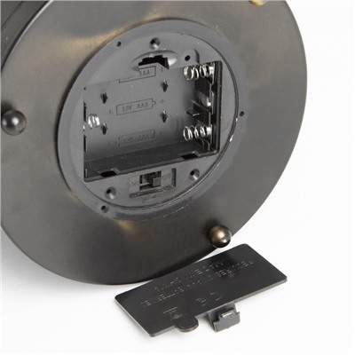 Фигурка светящаяся RISALUX «Ночной лес», LED-ночник, 3×ААА, чёрный, 12×12×20.5 см