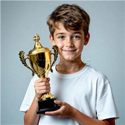 Кубок спортивный металл (29 см)