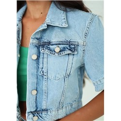 Куртка джинсовая укороченная Cracpot