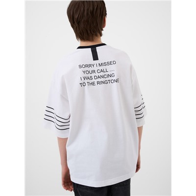 Фуфайка трикотажная для мальчиков (футболка)