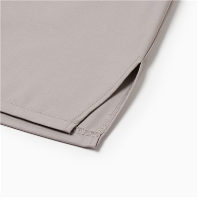 Юбка мини женская MINAKU: Casual Collection, бежевая, размер 46