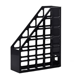 Вертикальный накопитель "Square" размер 7,5x24,5x30 см, черный