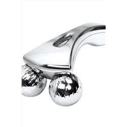 Nail Art Ручной роликовый массажер для лица и тела / 3D XC-200, серебристый KRISTALLER, 1108355