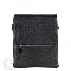 Сумка мужская кожаная 004-6QH black Heanbag