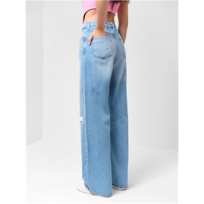 Джинсы женские палаццо MIST: Denim, размер (25) 40-42, голубые