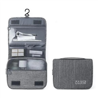 Kristaller Косметичка дорожная Travel hook classic, серый 25107