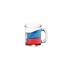 Кружка 300 мл. 300 мл. арт.208-Д (Гимн России)