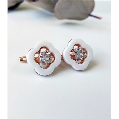 Серьги с керамикой