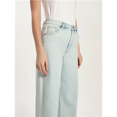 Wide leg CONTE CON-784 Джинсы wide leg ULTRA-LONG небесно-голубого цвета