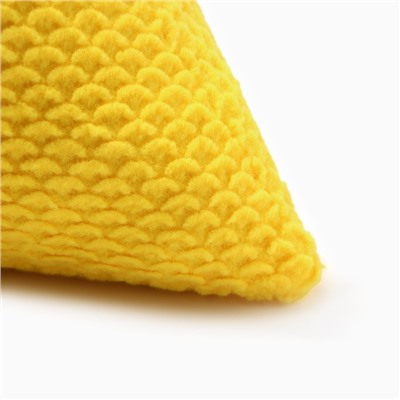 Подушка декоративная «Этель. Треугольник», d=40 см, жёлтая