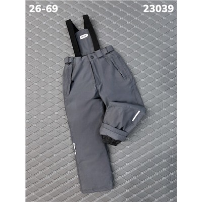 Брюки 23039 серый