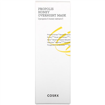 Cosrx, Propolis Honey Overnight Beauty Mask, 2.02 fl oz (60 ml)