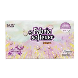 Мягкие листы для кондиционирования белья Supple Sheet с запахом Лаванды, 40 стиков