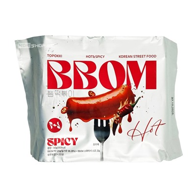 Токпокки с острым соусом (пауч) BBOM, Корея, 145 г Акция