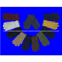 Перчатки женские зимние внутри с небольшим начесом арт. MS-2038