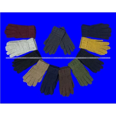 Перчатки женские зимние внутри с небольшим начесом арт. MS-2038