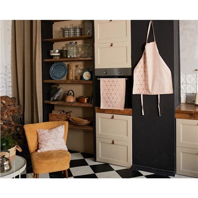 Фартук «Этель» Real Beauty 60×70 см, 100% хлопок, саржа 190 г/м²