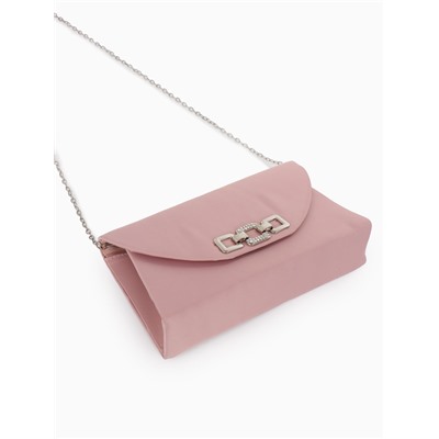 УЦЕНКА Сумка-клатч вечерняя на магните, 24×5×13 см, розовая