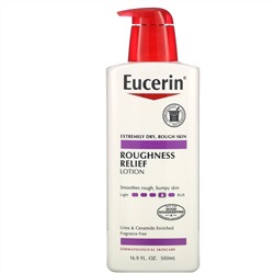 Eucerin, лосьон для смягчения шершавой кожи, без отдушек, 500 мл (16,9 жидк. унций)